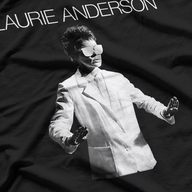 Laurie Anderson Avant-Garde Music – Vintage Experimental Graphic RZ T-Shirt