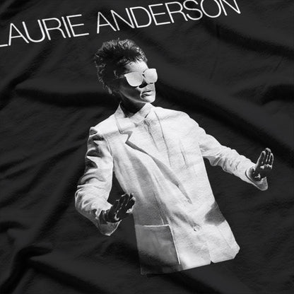 Laurie Anderson Avant-Garde Music – Vintage Experimental Graphic RZ T-Shirt