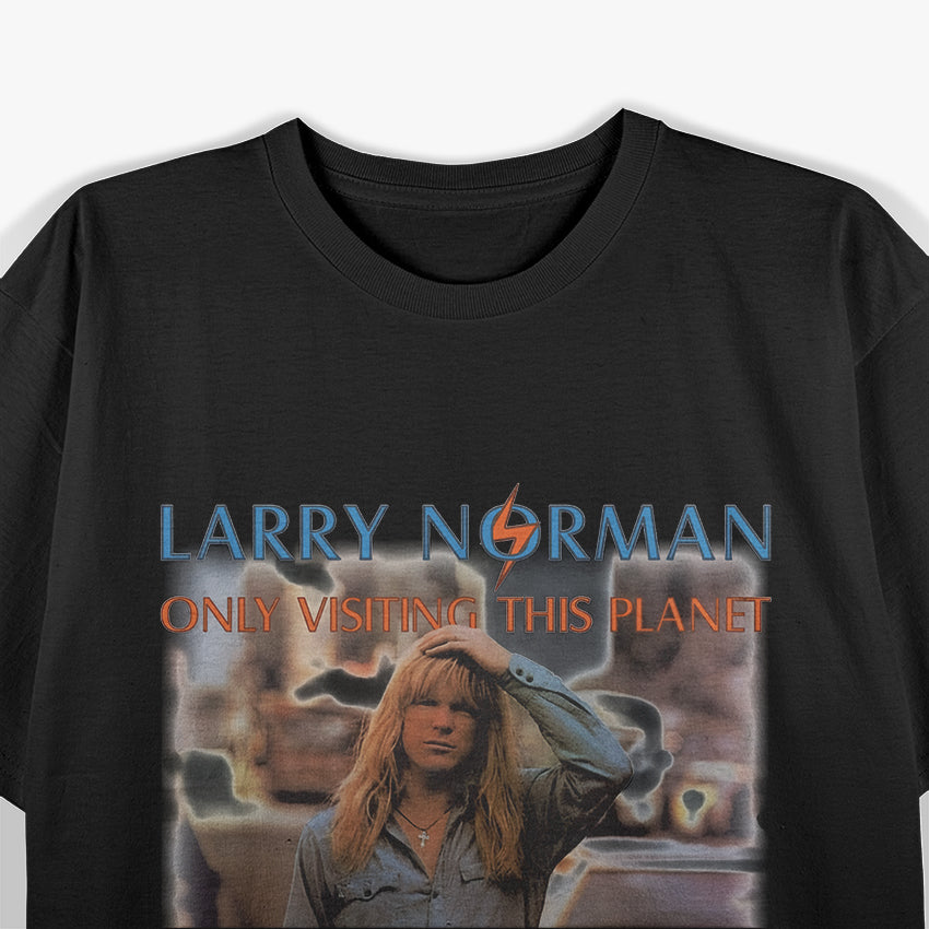 Larry Norman Classic Rock – Retro Album Tribute Art RZ T-Shirt