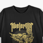 Kvelertak Norwegian Metal Owl – Viking Rock Retro Graphic RZ T-Shirt