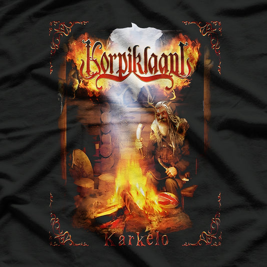 Korpiklaani Folk Metal Festival – Finnish Retro Music RZ T-Shirt