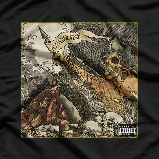 Kinghorse Vintage Thrash Metal – Heavy Music Graphic RZ T-Shirt