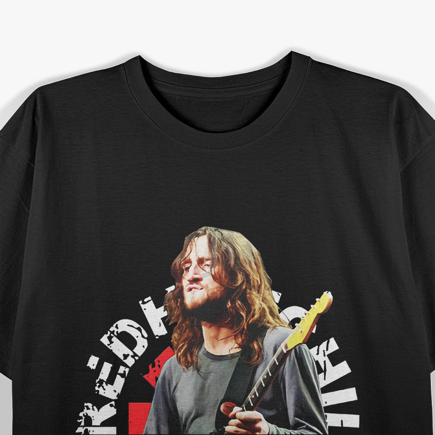 John Frusciante – Guitarist Retro Graphic RZ T-Shirt – Aftergraphs