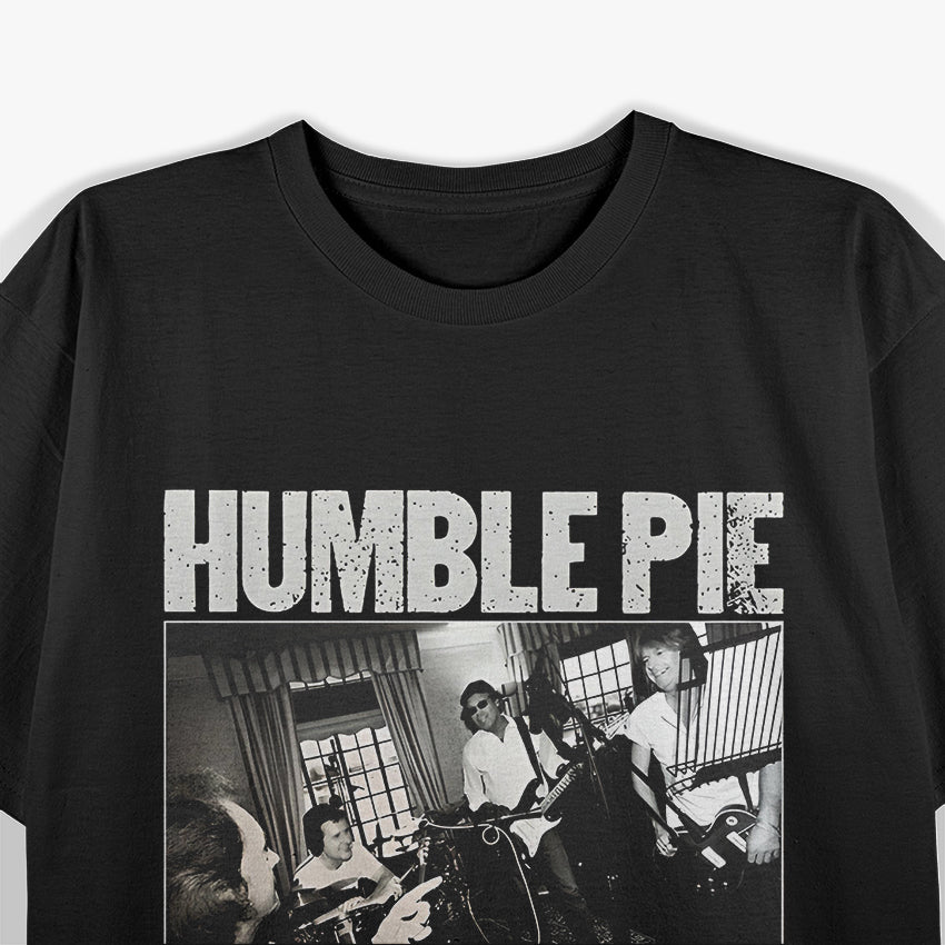 Humble Pie Inspired – Retro Rock Band Graphic RZ T-Shirt