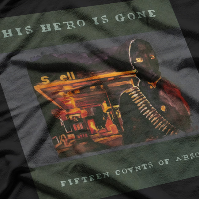 His Hero Is Gone Inspired – Punk Band Style RZ T-Shirt