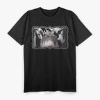 Dark Fantasy Black Metal Face Art Print Art T-Shirt