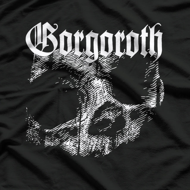 Gorgoroth Inspired – Retro Black Metal Album Style RZ T-Shirt