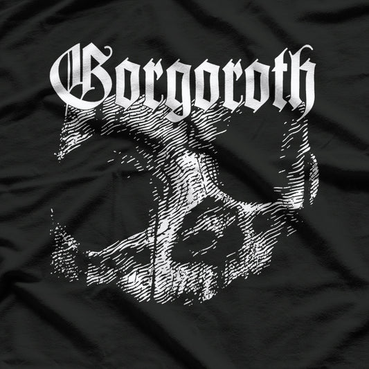 Gorgoroth Inspired – Retro Black Metal Album Style RZ T-Shirt
