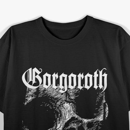 Gorgoroth Inspired – Retro Black Metal Album Style RZ T-Shirt