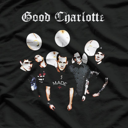 Punk Rock Band Members – Retro Graphic Vintage Style RZ T-Shir
