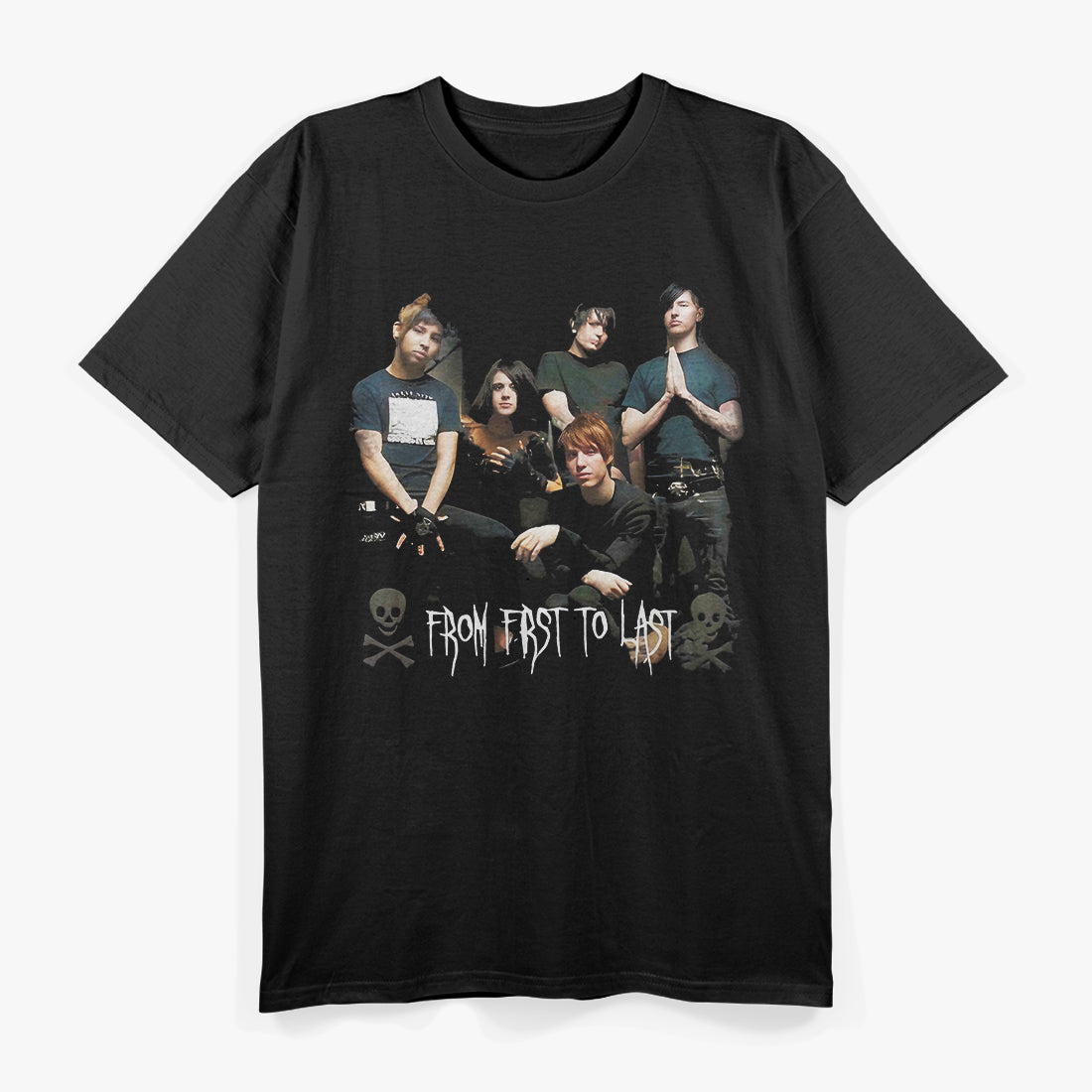 Indie Rock Band Members – Graphic Retro Vintage Style RZ T-Shir