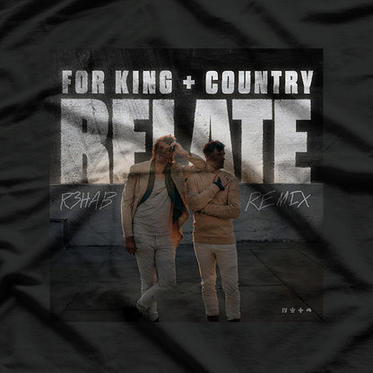 Retro Christian Rock Duo – Inspired Graphic Music RZ T-Shirt