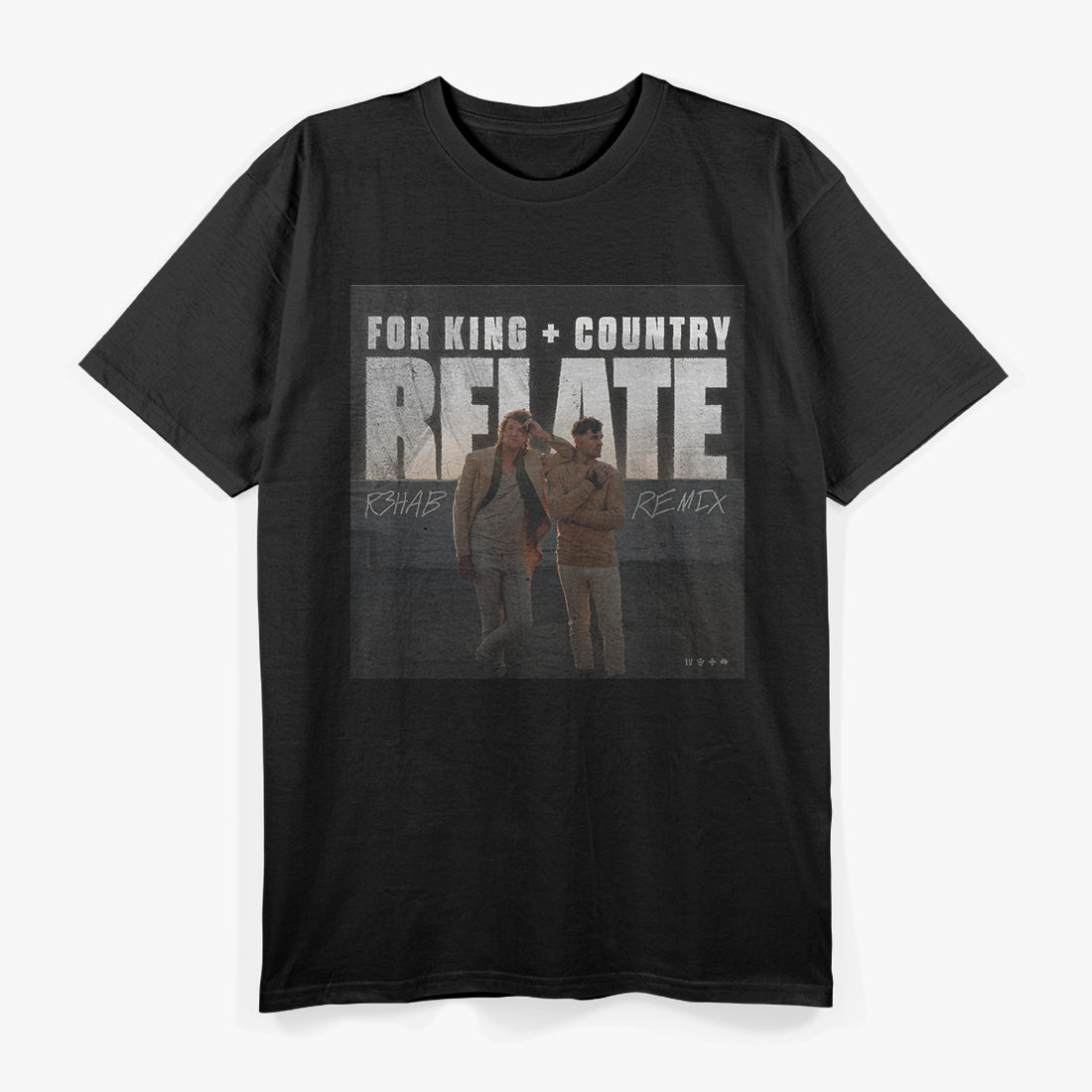 Retro Christian Rock Duo – Inspired Graphic Music RZ T-Shirt