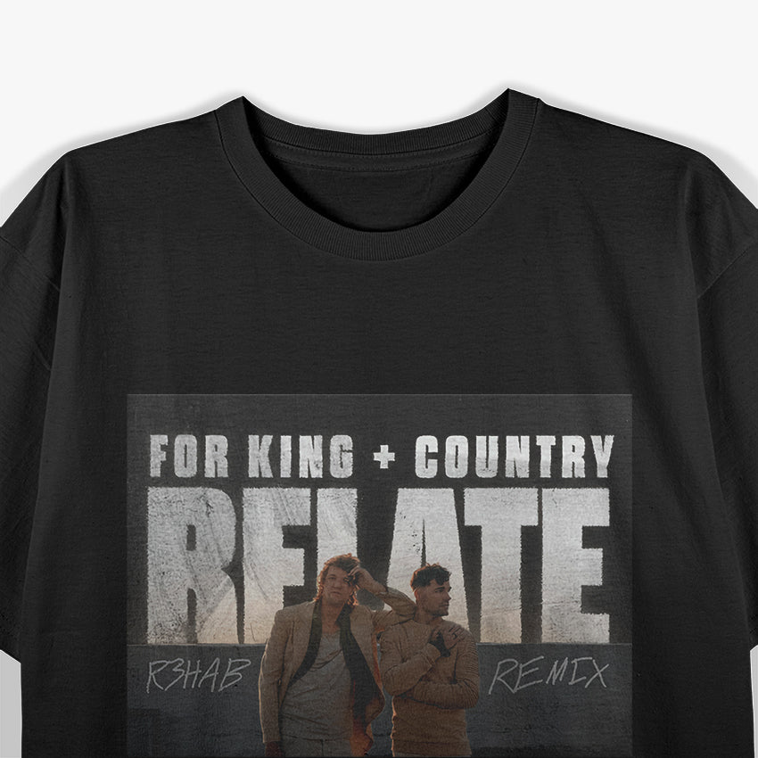Retro Christian Rock Duo – Inspired Graphic Music RZ T-Shirt