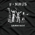 F-Minus – Suburban Punk Retro Vintage Band RZ T-Shirt