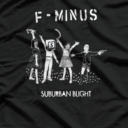 F-Minus – Suburban Punk Retro Vintage Band RZ T-Shirt