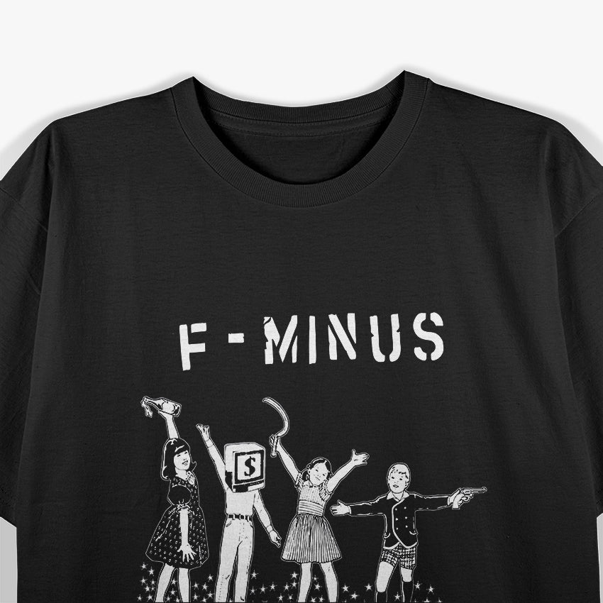 F-Minus – Suburban Punk Retro Vintage Band RZ T-Shirt