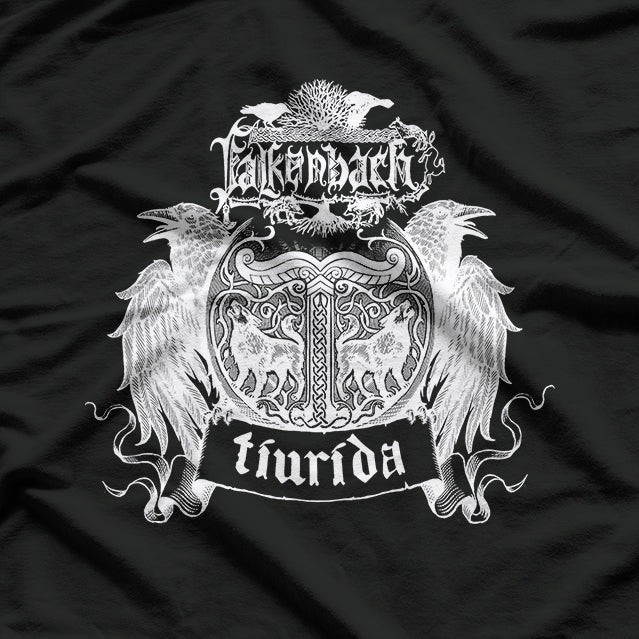 Falkenbach Tiurida – German Folk Metal Band Vintage Graphic RZ T-Shirt