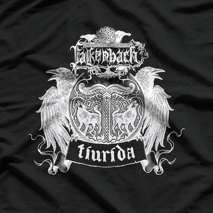Falkenbach Tiurida – German Folk Metal Band Vintage Graphic RZ T-Shirt