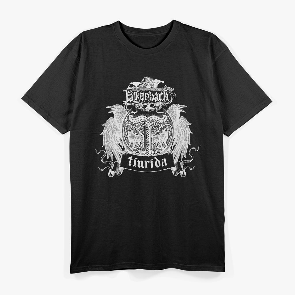 Falkenbach Tiurida – German Folk Metal Band Vintage Graphic RZ T-Shirt