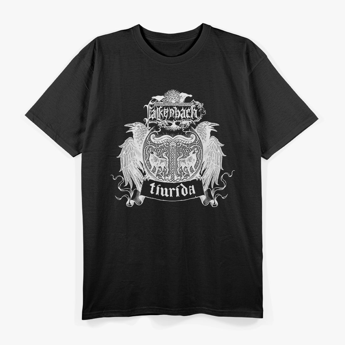 Falkenbach Tiurida – German Folk Metal Band Vintage Graphic RZ T-Shirt