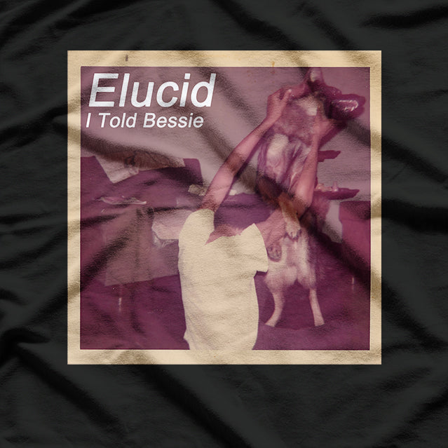 Elucid – Retro Rap Music Album I Told Bessie Graphic RZ T-Shirt
