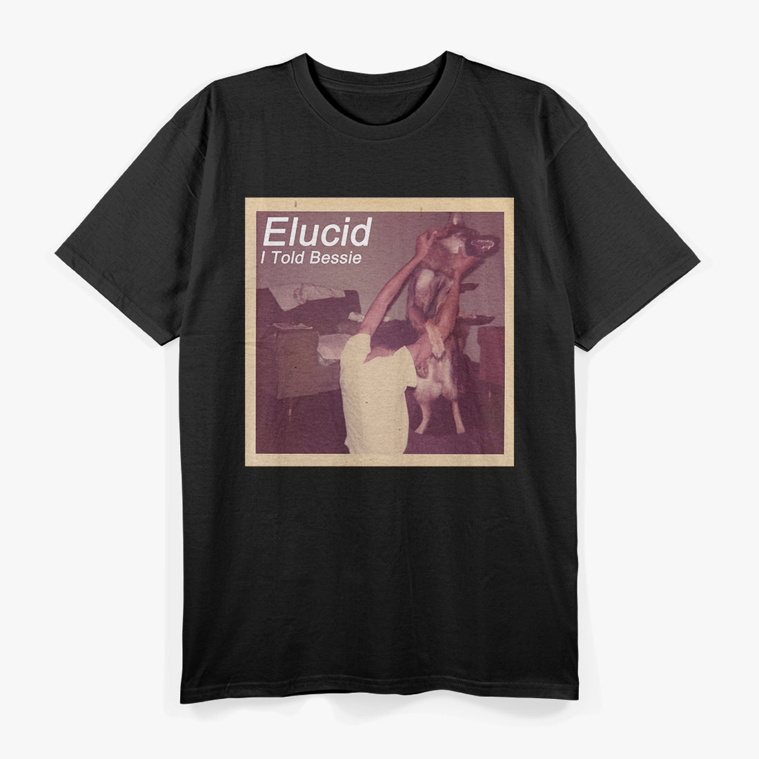 Elucid – Retro Rap Music Album I Told Bessie Graphic RZ T-Shirt