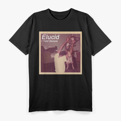 Elucid – Retro Rap Music Album I Told Bessie Graphic RZ T-Shirt