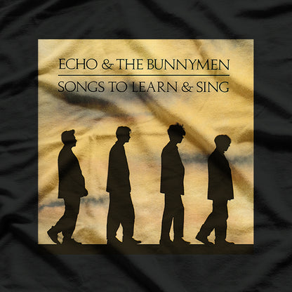 Echo & the Bunnymen – Songs to Learn & Sing Retro Graphic RZ T-Shirt