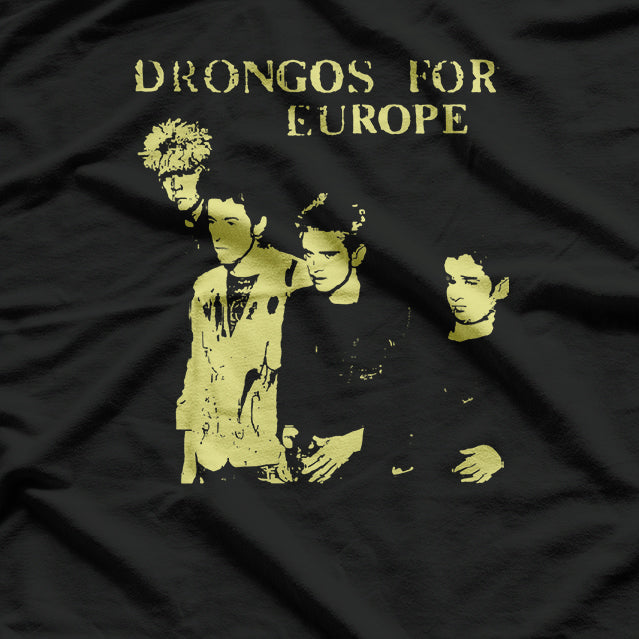 Vintage Drongos for Europe – Punk Band Members Graphic RZ T-Shirt
