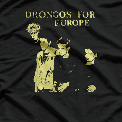 Vintage Drongos for Europe – Punk Band Members Graphic RZ T-Shirt