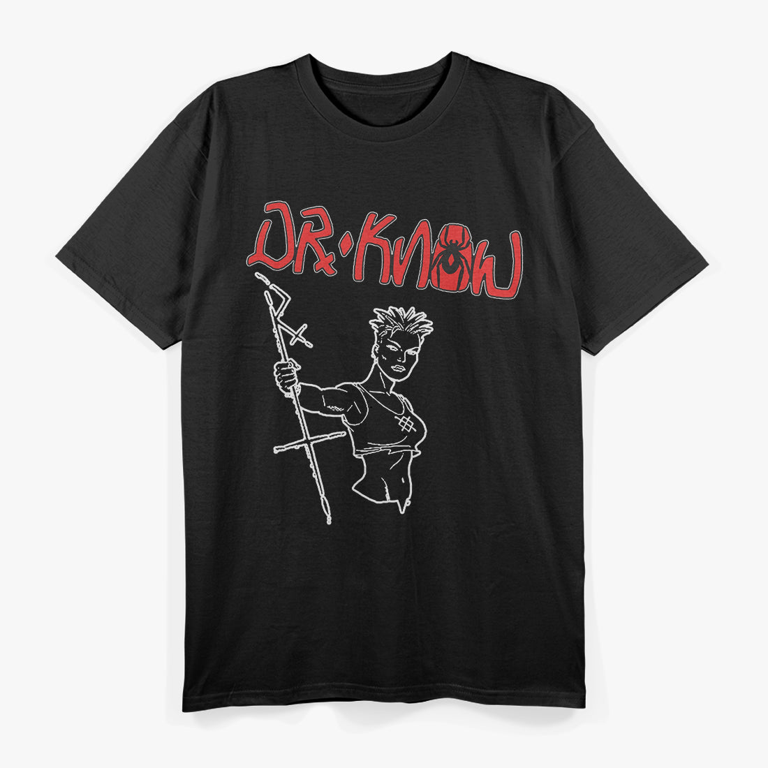 Dr. Know – Crossover Thrash Metal Retro Band Graphic RZ T-Shirt