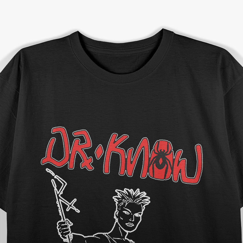 Dr. Know – Crossover Thrash Metal Retro Band Graphic RZ T-Shirt