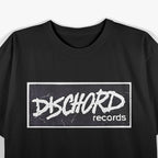 Classic Dischord Records – Retro Punk Label Graphic RZ T-Shirt