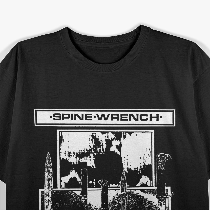 Dark Spine Wrench Inspired Classic Design T-Shirt