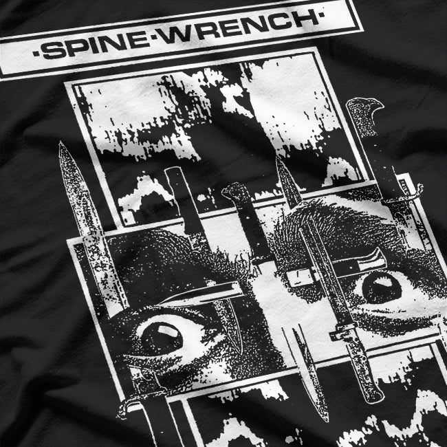 Dark Spine Wrench Inspired Classic Design T-Shirt