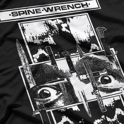 Dark Spine Wrench Inspired Classic Design T-Shirt