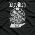 Devilish Trio – Retro Rap Trio Vintage Graphic RZ T-Shirt