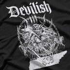 Devilish Trio – Retro Rap Trio Vintage Graphic RZ T-Shirt