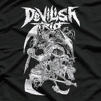 Devilish Trio – American Hip Hop Retro Music Group Graphic RZ T-Shirt