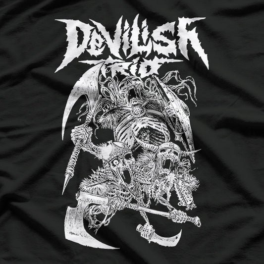 Devilish Trio – American Hip Hop Retro Music Group Graphic RZ T-Shirt