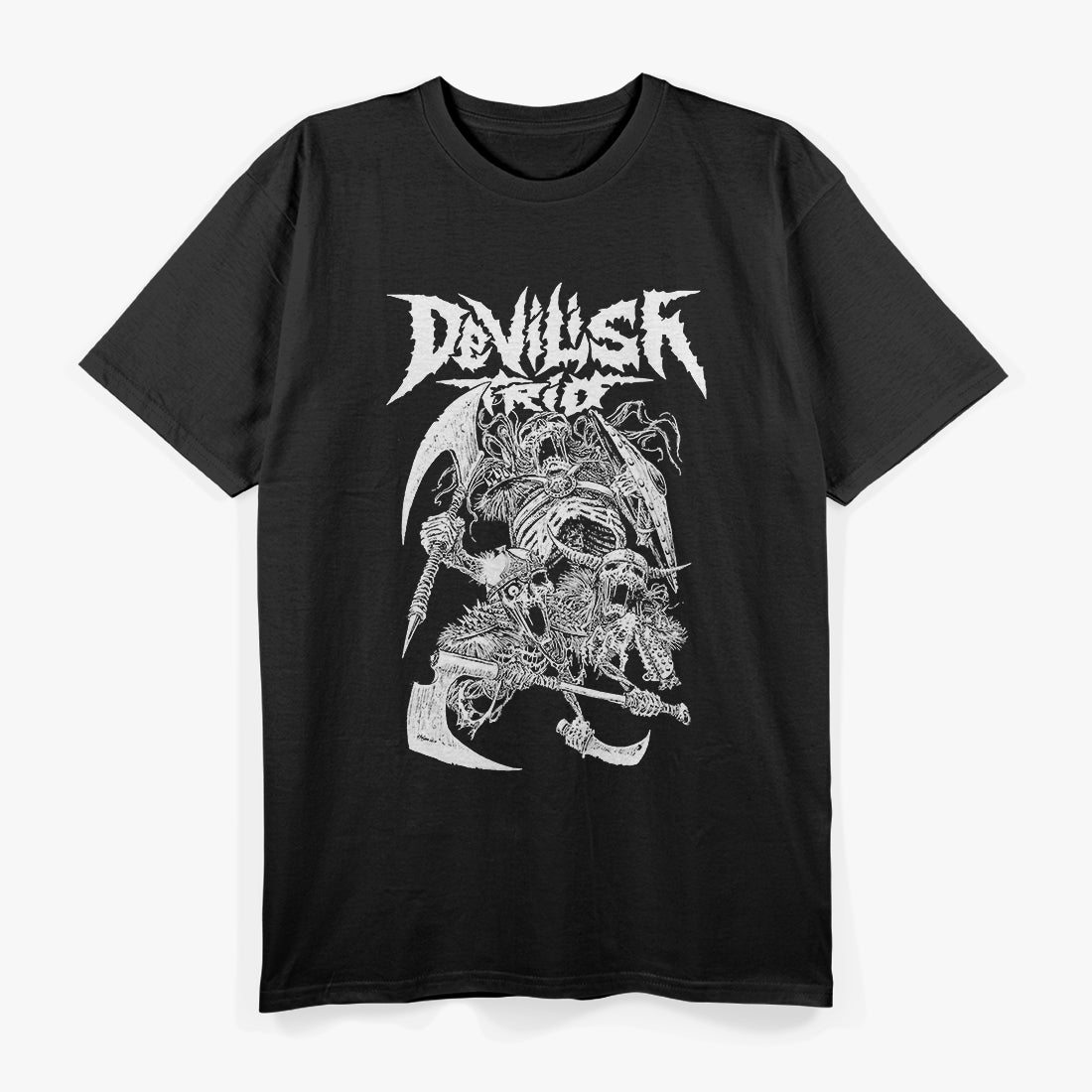 Devilish Trio – American Hip Hop Retro Music Group Graphic RZ T-Shirt