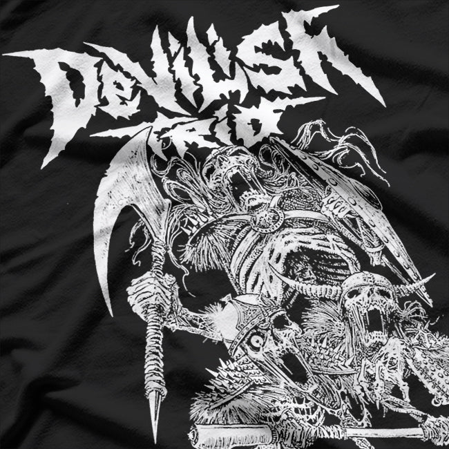Devilish Trio – American Hip Hop Retro Music Group Graphic RZ T-Shirt