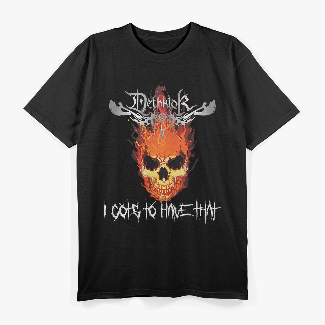 Dethklok – Vintage Melodic Death Metal Band Skull Graphic RZ T-Shirt