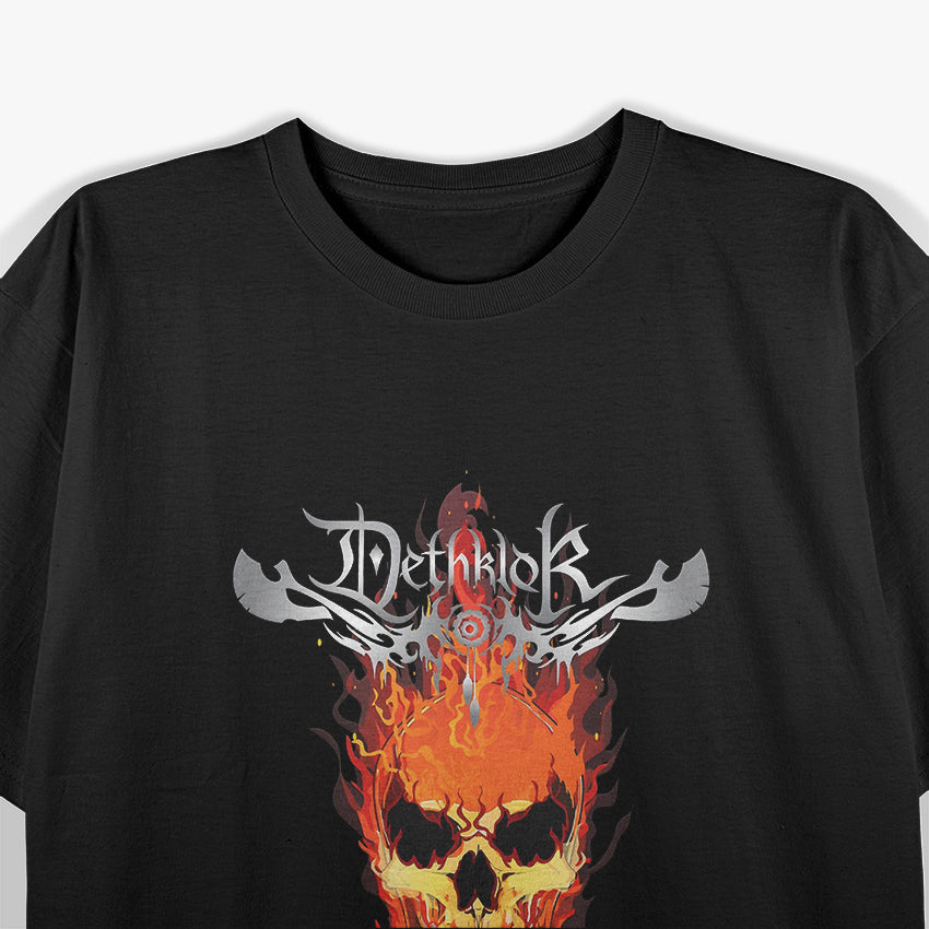 Dethklok – Vintage Melodic Death Metal Band Skull Graphic RZ T-Shirt