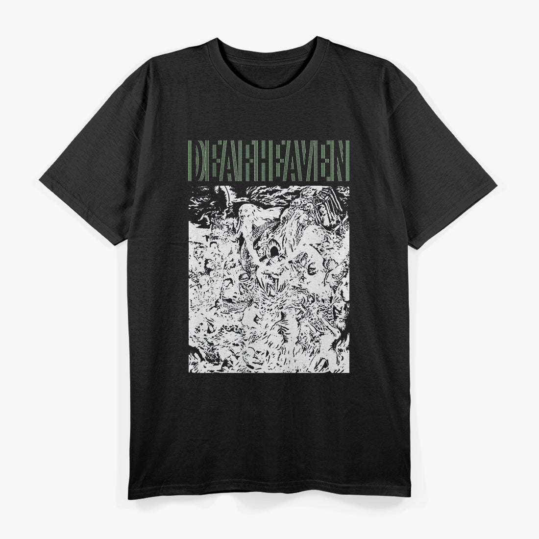 Deafheaven – Retro Black Metal Band Graphic RZ T-Shirt