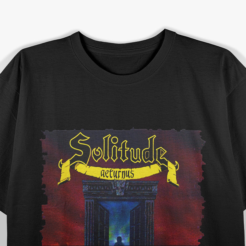Crimson Horizon Dark Doom Metal Art Print T-Shirt
