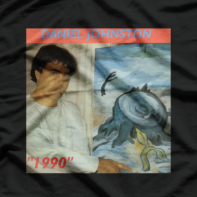 1990 Retro Music Album Art Daniel Johnston Inspired Graphic RZ T-Shirt