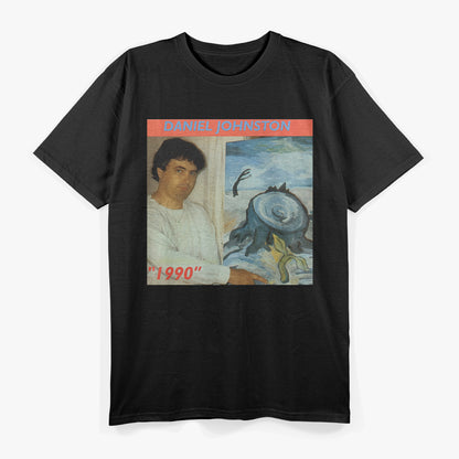 1990 Retro Music Album Art Daniel Johnston Inspired Graphic RZ T-Shirt