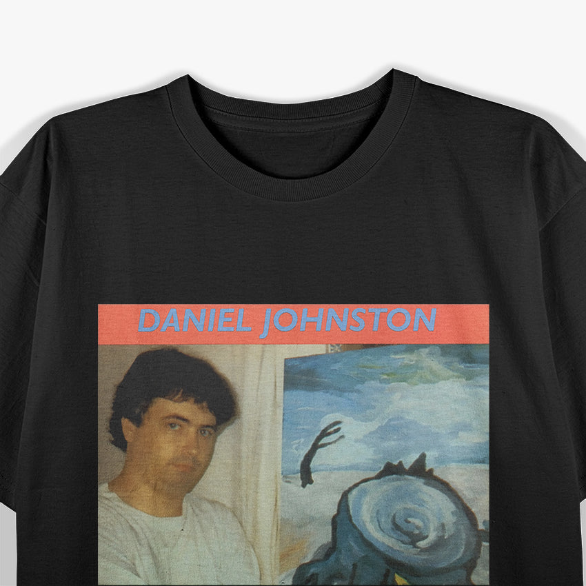1990 Retro Music Album Art Daniel Johnston Inspired Graphic RZ T-Shirt